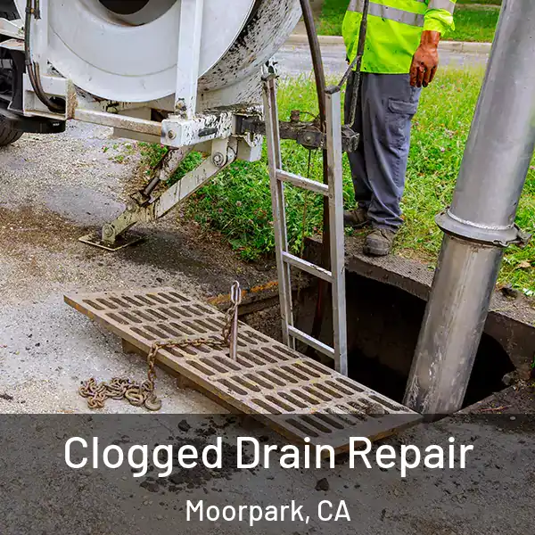  Clogged Drain Repair Moorpark, CA